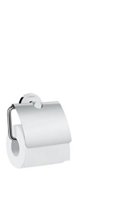 Hansgrohe Logis Universal Kapaklı Tuvalet Kağıtlığı - Krom | Decoverse