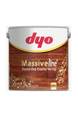  Dyo Massiveline Renkli Dış Cephe Verniği Tik 2,5 Lt | Decoverse