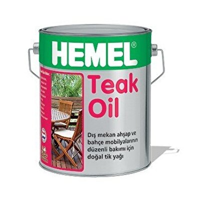Teak Oil Şeffaf 0,75 Lt | Decoverse