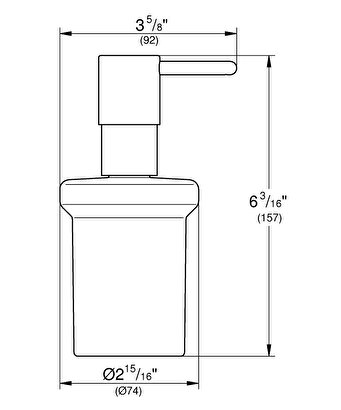 Grohe Sıvı Sabunluk Camı Ve Pompası Essentials W.sunset - 40394dl1 | Decoverse