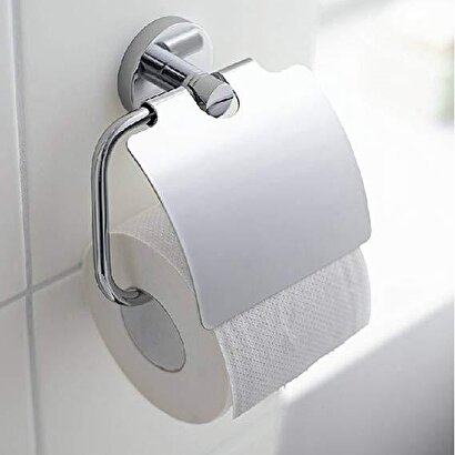 Grohe Essentials Tuvalet Kağıtlığı Kapaklı - 40367001 | Decoverse