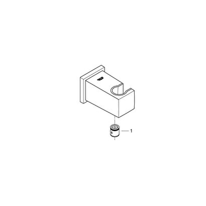  Grohe Euphoria Cube Askılı Duş Çıkış Dirseği - 26370al0 | Decoverse