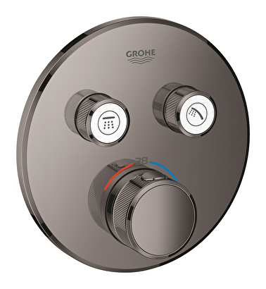 Grohe Grohtherm Smartcontrol Çift Valfli Akış Kontrollü, Ankastre Termostatik Duş Bataryası - 29119a00 | Decoverse