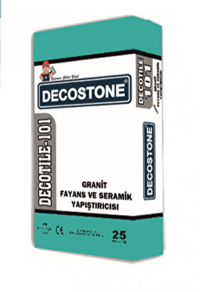  Decotile - 101 Granit, Fayans ve Seramik Yapıştırıcı - Large - Flex - Beyaz | Decoverse