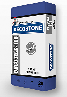  Decotile - 105 Granit Yapıştırıcı - Beyaz | Decoverse