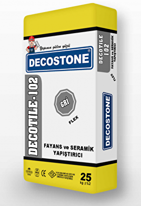 Decotile - 102 Fayans ve Seramik Yapıştırıcı - Flex | Decoverse