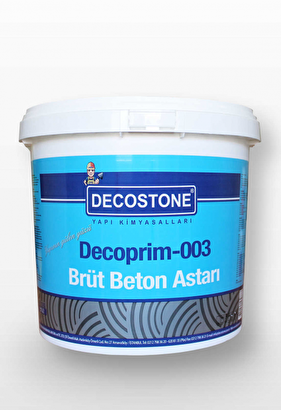  Decoprim - 003 Brüt Beton Astarı (12kg) | Decoverse