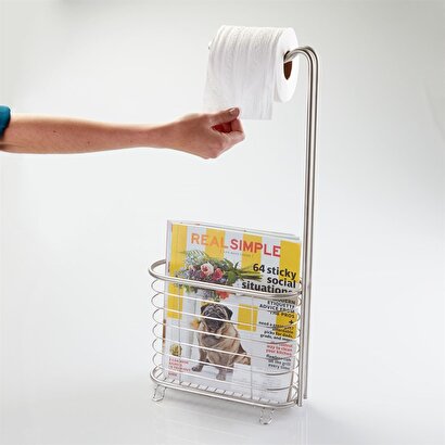  Tuvalet Kağıdı Ve Magazinlik Standı 28x15x59cm | Decoverse