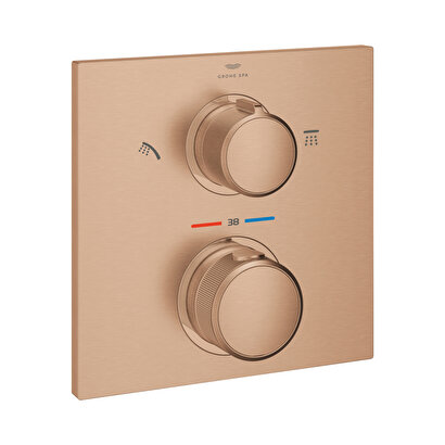 Grohe Allure Thermostat For Concealed İnstallation With 2 - Way Diverter Head Shower/hand Shower - 29181dl2 | Decoverse
