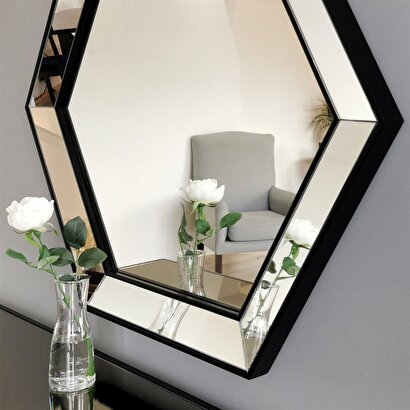  Neostill - Dekoratif Altıgen Ayna A404 | Decoverse