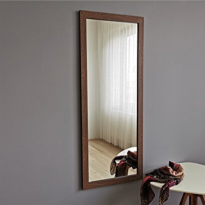 Neostill - Ceviz Dekoratif Ayna 45x110 Cm A207 | Decoverse
