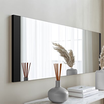 Neostill - Boy Aynası Dekoratif Basic Siyah 40x120 | Decoverse