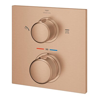  Grohe Allure Thermostat For Concealed İnstallation With 2 - Way Diverter Head Shower/hand Shower - 29181dl2 | Decoverse