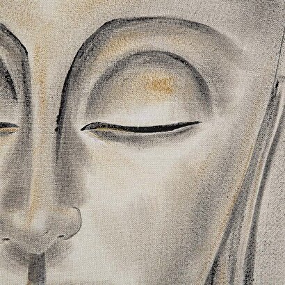  Vitale Doru Buda Dekoratif Tablo 70x100 Cm Ak.fw0007 | Decoverse