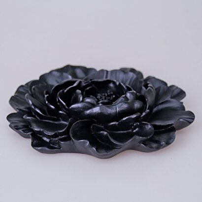 Lotus Dekoratif Çiçek Siyah | Decoverse