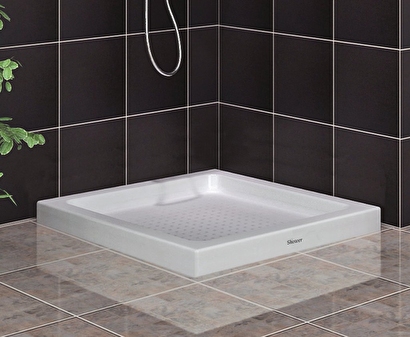  Shower | 110x110 Kare Flat Duş Teknesi̇ | Decoverse