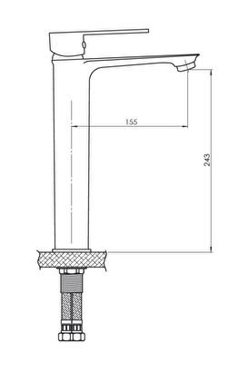 Set Üstü Lavabo Bataryası Provido Altın Msl155-a | Decoverse