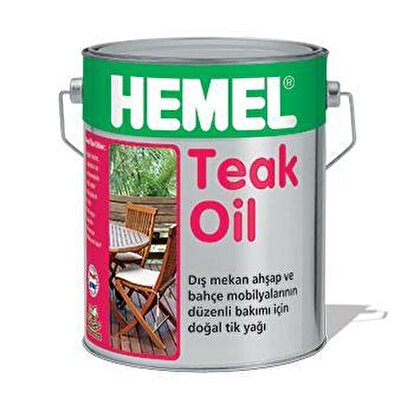 Teak Oil Şeffaf 0,75 Lt | Decoverse
