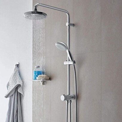 Grohe Duş Seti (duş Kolonu + Banyo Bataryası) | Decoverse