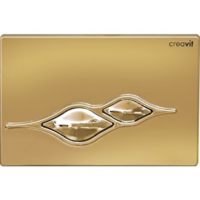 Creavit Altın Boyalı Rezervuar Kumanda Paneli Buton Gp1006.00 | Decoverse