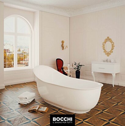  Bocchi Classico Parlak Beyaz Küvet 196x90 Cm | Decoverse