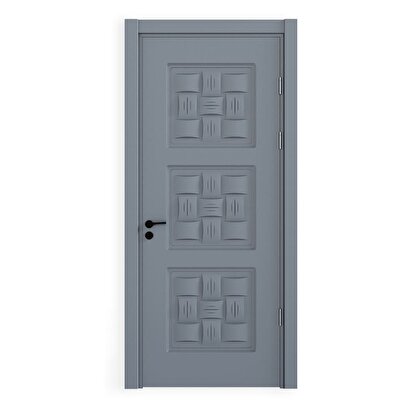  Teta Home Ilgaz Amerikan Panel Kapı 87x203-14/17-oda-gri | Decoverse