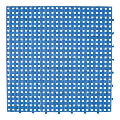  Evelüx Plastik Esnek Hasır Eklenebilir Paspas Mavi 33x33 | Decoverse