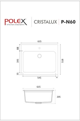  Cristalüx Granit Evye Pn60 Beyaz | Decoverse