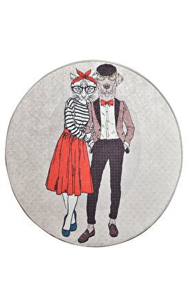  Best Couple Djt Çap Dekoratif Marka Yıkanabilir Kaymaz Taban Halı | Decoverse