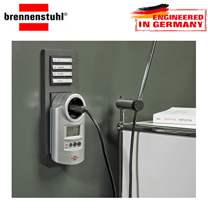 Brennenstuhl Primera-line Watt Ve Akım Ölçer Pm 231 E Priz | Decoverse