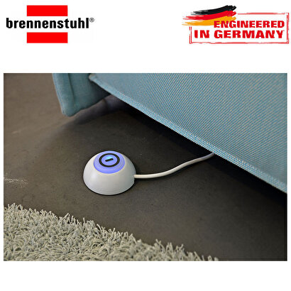 Brennenstuhl Eco-line Comfort Güvenlik Anahtarlı 6'lı Uzatma Priz | Decoverse