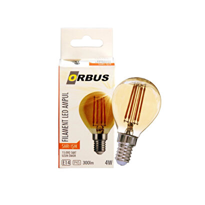 Orbus Orb-pa45 4w Amber E14 300lm | Decoverse