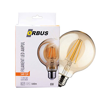  Orbus Orb-gb6w Amber E27 540lm | Decoverse