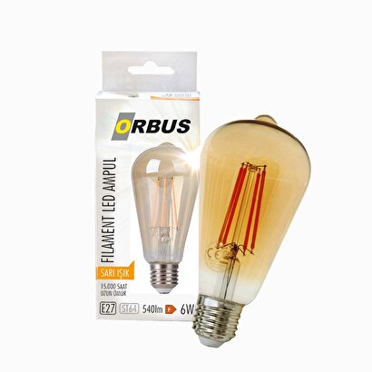 Orbus Orb-st6w Amber E27 540lm | Decoverse