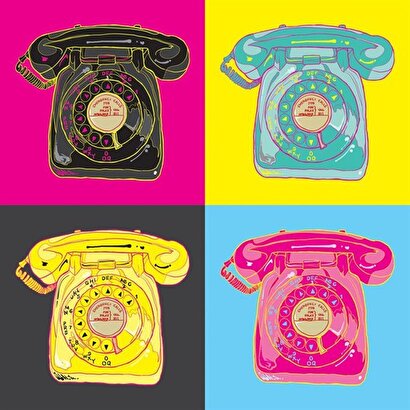  Antika Telefon - Kanvas Tablo | Decoverse