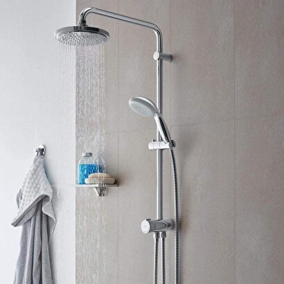 Grohe Duş Seti (duş Kolonu + Termostatik Batarya) | Decoverse