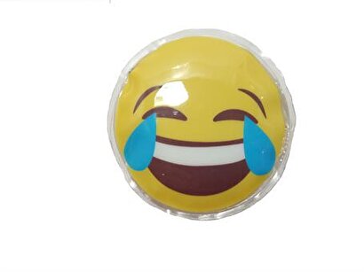 Gülen Emoji Şekilli Cep Sobası El Isıtıcı,sıcak Su Torbası Pvc  9cm | Decoverse