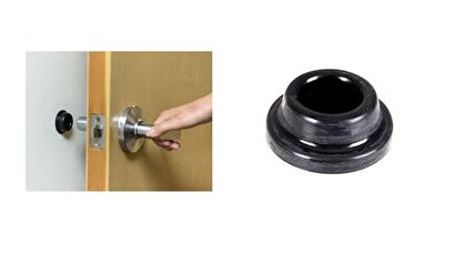 Kapı Kulpu Çarpma Önleyici Tampon 2 Adet 4x4x2cm | Decoverse