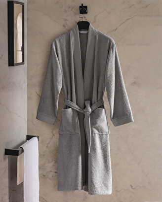 Ryella Kimono Unisex %100 Pamuk Bornoz - Otel Koleksiyon | Decoverse