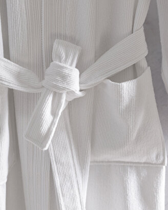  Stripe Kimono Unisex %100 Pamuk Bornoz - Otel Koleksiyon | Decoverse