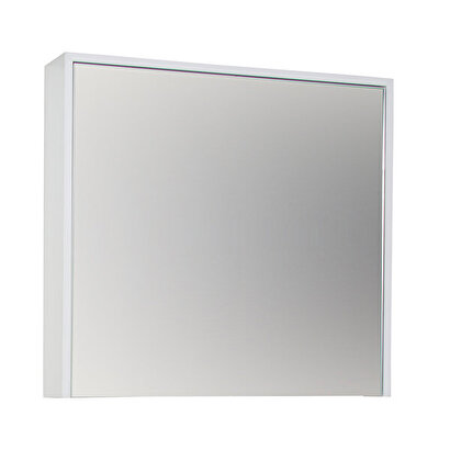 Dicle Aynalı Üst Dolap Beyaz 55 Cm | Decoverse