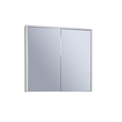 Aras Aynalı Üst Dolap Beyaz 65 Cm | Decoverse