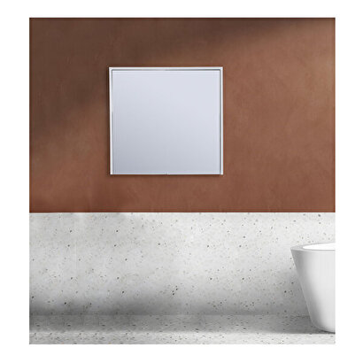 Aras Aynalı Üst Dolap Beyaz 55 Cm | Decoverse