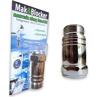 Mak & Blocker Çamaşır ve Bulaşık Makinesi Manyetik Kireç Önleyici 2 Mıknatıslı | Decoverse