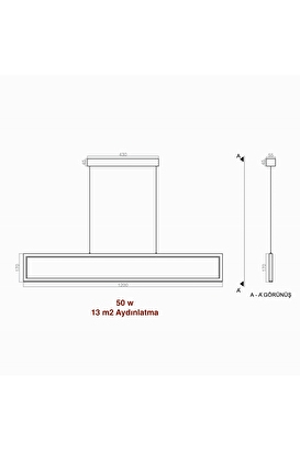  Samsung Ledli Alex Sarkıt Led Avize | Decoverse