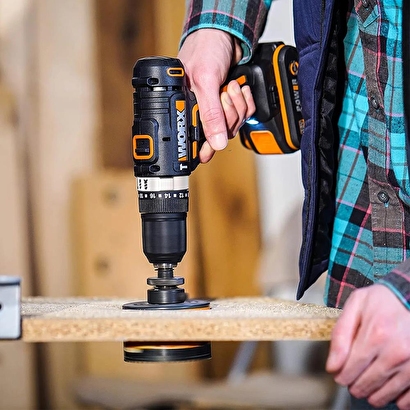  WORX WX370.1 20Volt/2.0Ah. Li-ion Çift Akülü Profesyonel Şarjlı Darbeli Matkap | Decoverse