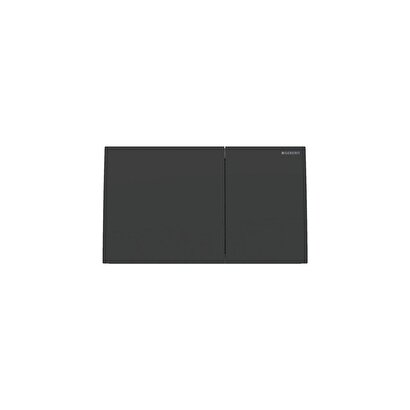 Geberit Kumanda Kapağı Sigma70 Çift basmalı Mat Siyah | Decoverse