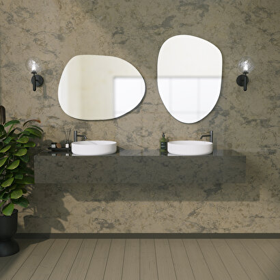 Neostill - Gusto Banyo Aynası / Siyah | Decoverse