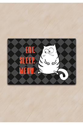 EAT SLEEP MEOW KEDI KÖPEK MAMA PASPASI | Decoverse