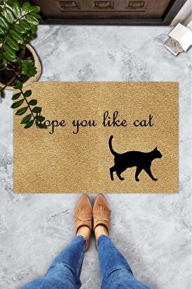 Black Cat Iç Ve Dış Pvc Kapı Önü Paspasları,desenli Paspas | Decoverse